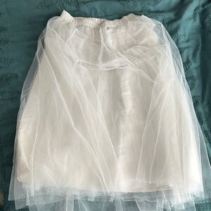 NWT A New Day tulle midi skirt medium